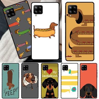 Cartoon Dackel Wursthund Handyhülle Für Samsung Galaxy A54 A34 A14 A13 A53 A33 A73 A51 A71 A12 A22 A32 A52 A72 A52S