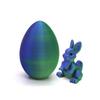 Easter 3D Printed Rabbit & Egg Ornaments - Movable Model Toys