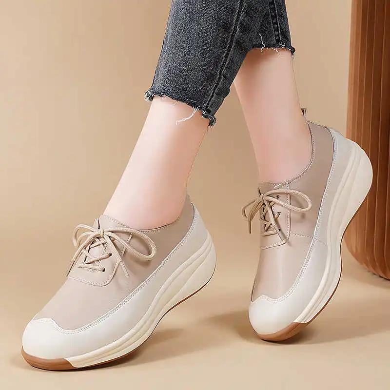Thick Sole Autumn Women's Boots Size 34 Running Summer Sports Shoes Woman Summer Sneakers Tenks Luxury Brand Aestthic
