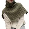 Scarf Shawl For Women Winter False Collar Scarfs for Women Neck Wrap Men Women Turtleneck Collar Scarf Knitted Elastic