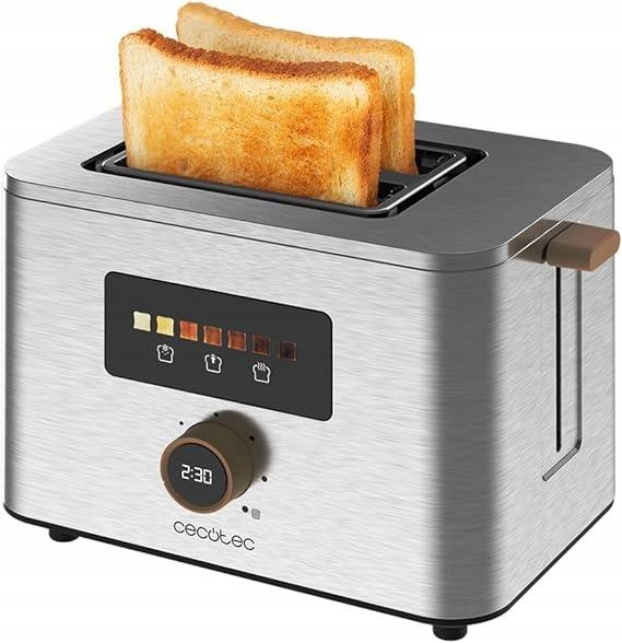 Cecotec Touch&Toast Double Upright Inox Toaster 1 Pc
