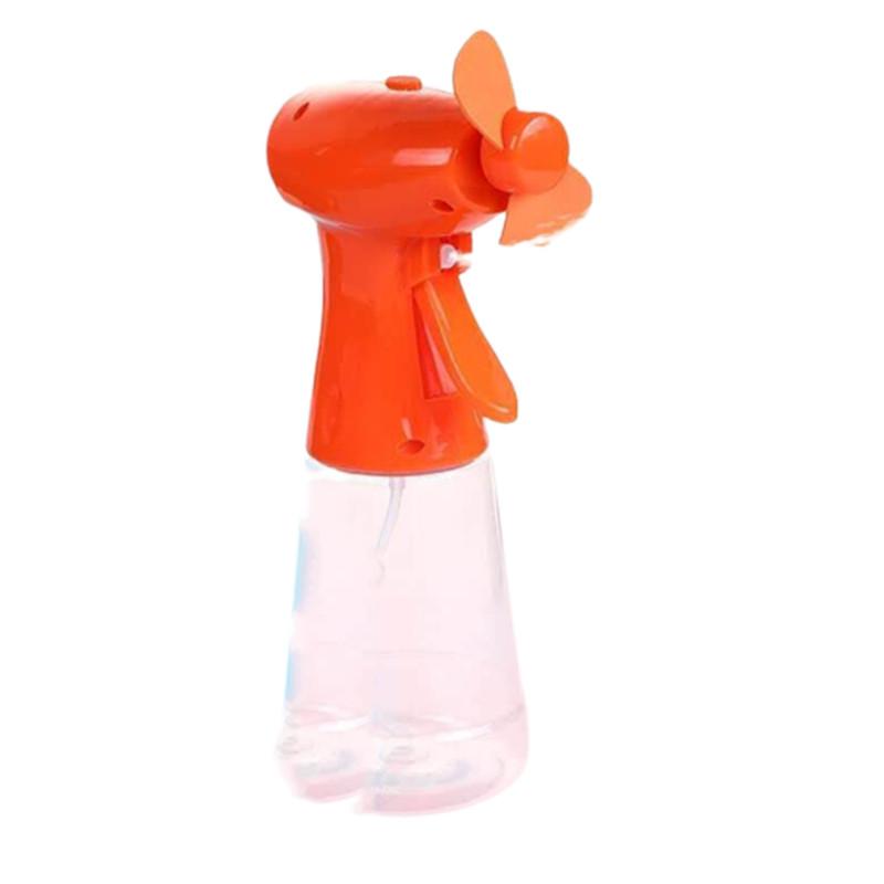 

Portable Handheld Water Mist Spray Fan For Cooling And Facial Moisturizing помаранчевий