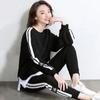 Women's Causal Sweat Suit Spring Autumn  T-shirt Plus Size Clothing Fashion Elegant Tops and Pants 2 Two Piece Sets for Women