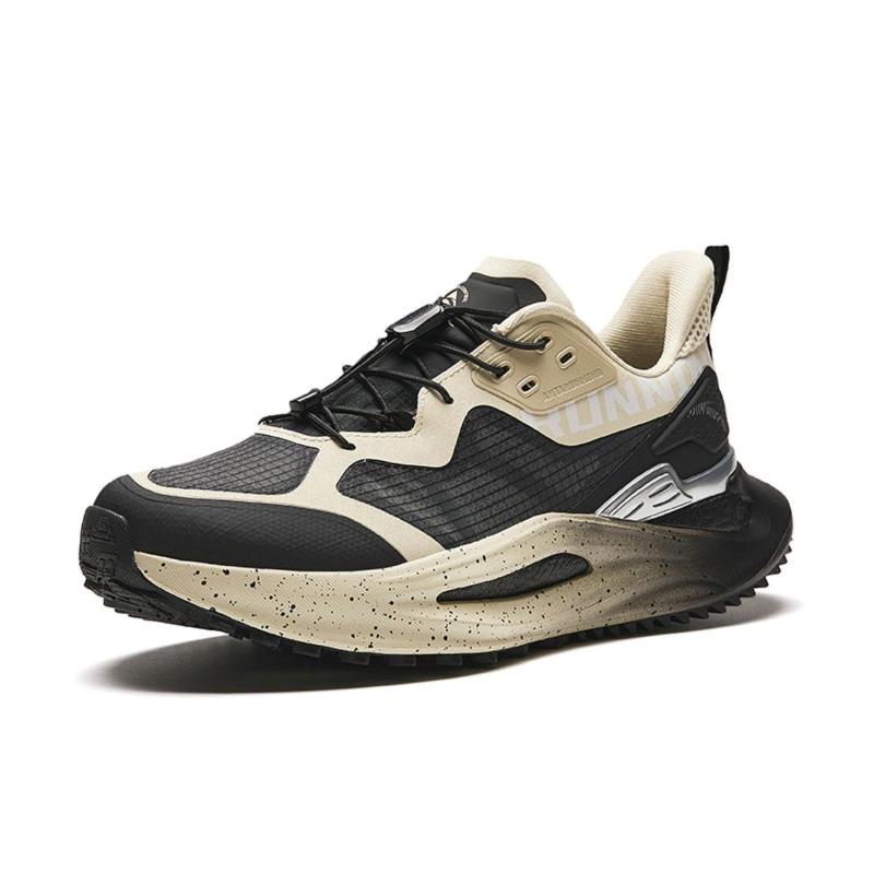 Anta Low Top Running Shoes Mens Black Yellow 112425571-4