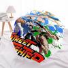 1pc Street Fighter Auto-Open Close Outdoor Umbrella - Portable 3-Fold Design with 8-Bone Iron Frame - Outdoor for Fans, Travelers, Daily Use, Gif