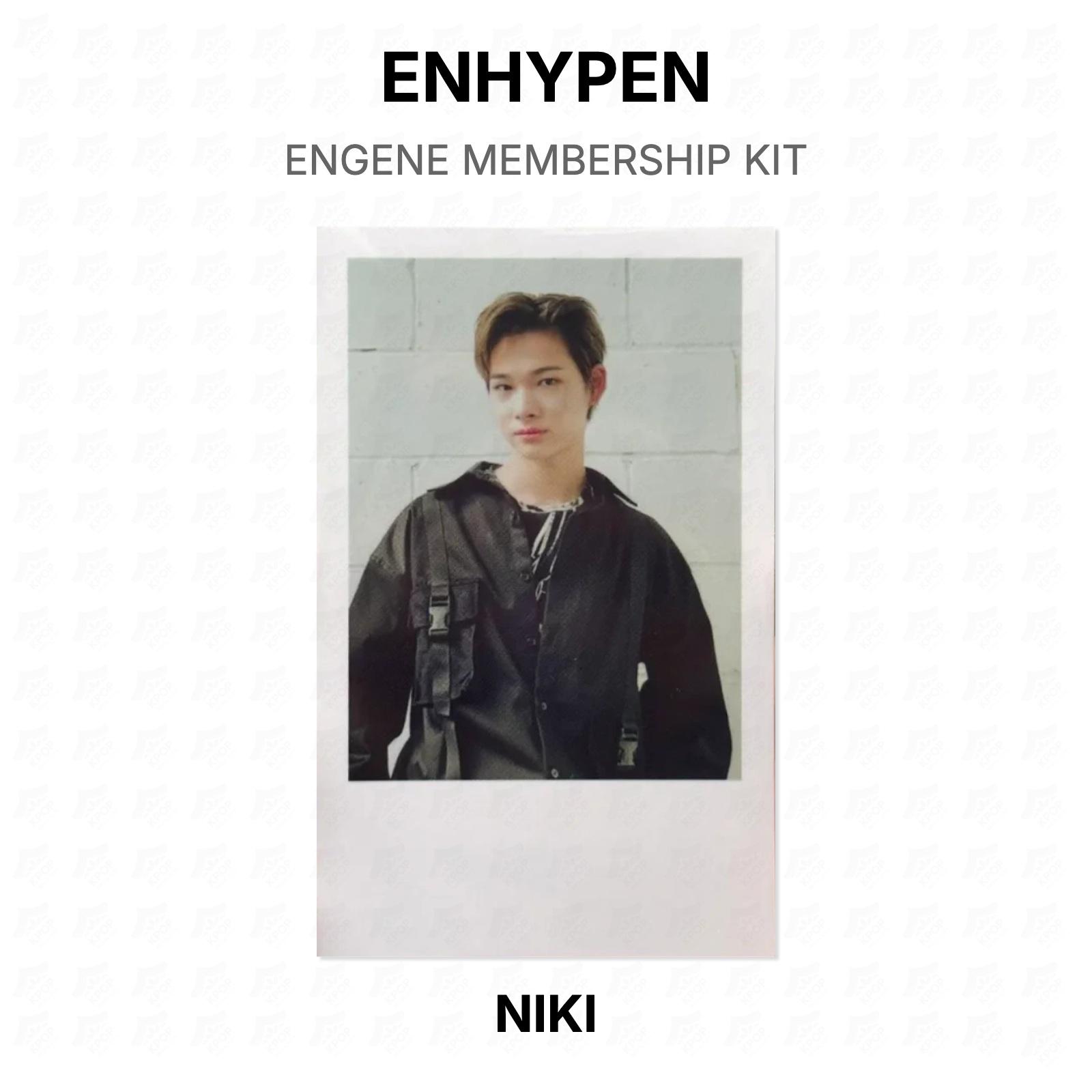 ENHYPEN ENGENE MEMBERSHIP KIT Official Photocard NI-KI