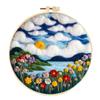 Kosmosa - Embroidery (Felting) with Worsted Wool