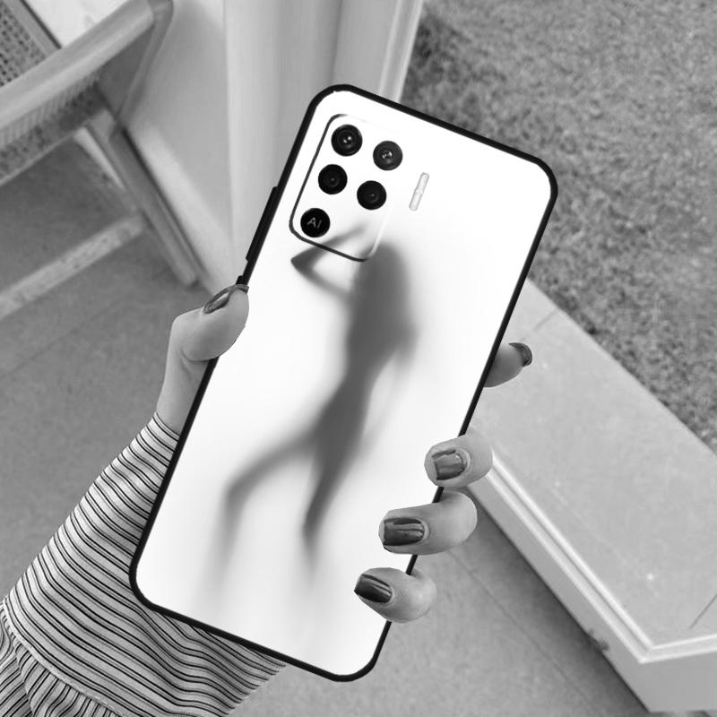 Woman Silhouettes Case For Oppo A60 A80 A40 A17 A57 A77 A74 A54 A94 A78 A98 A18 A38 A58 A96 A76 A16 A15 A5 Pro