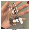 Mini DIY Camera Phone Coffee Cup Water Bottle Dress Up Plush Toy For Labubu Doll Pendant Dollhouse Accessories Sweet Couple Gift