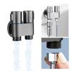 A84E-Mini Multi-Function Faucet Brass 1 Into 2 Out Dual Control Washing Machine Chrome Tap For Washing Machine And Toilet