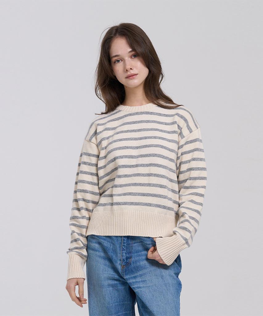 LEVHEARTED Prelude Oversized Knit - Gray