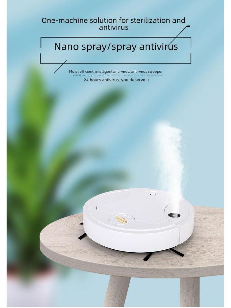Fully Automatic Vacuum Cleaner and Humidifier: Household Sweeping Robot