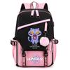 Sac à dos grande capacité imprimé Chasseurs de Démons Anime Kpop pour Adolescent Étudiant Fille Garçon Retour à l'École Sac à Livres Cadeau Enfant Femmes Sac de Voyage Imperméable