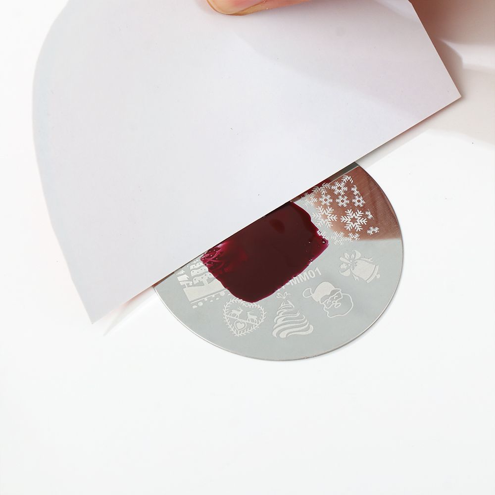 Tools Snowflake Christmas Nail Stamping Plates Polish Templates Stencils Molds Nail Stamp