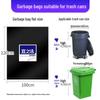 Yizhixuan Heavy-Duty Black Flat-Top Trash Bags