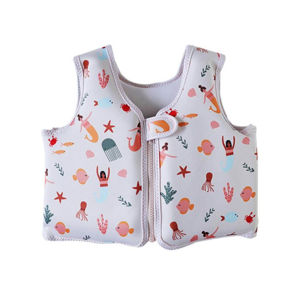 Not Falling Off Child Buoyancy Vest Anti Rollover Inflation-Free Swimming Vest  Water Play