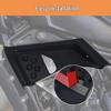 T Rebel CMX300/500 Matte Black Engine Side Panel with Mesh Protection Plate