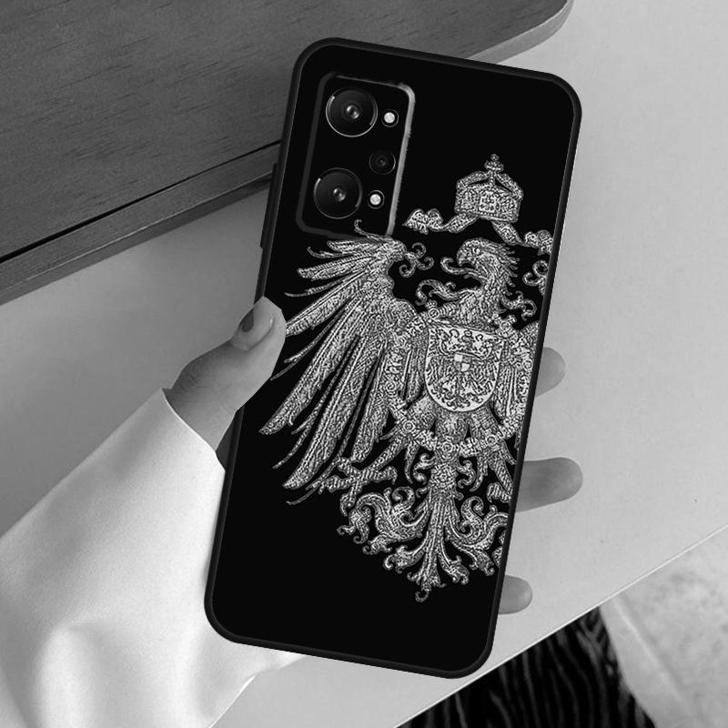German Empire Flag For Realme GT7 GT6 15 Pro 10 11 12 13 14 Pro Plus C65 C63 C61 C55 C51 C53 C35 C75 C67 Case