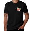 Cute Bookish Stack Tshirt Relaxed Casual Short Sleeve Tee Tshirt