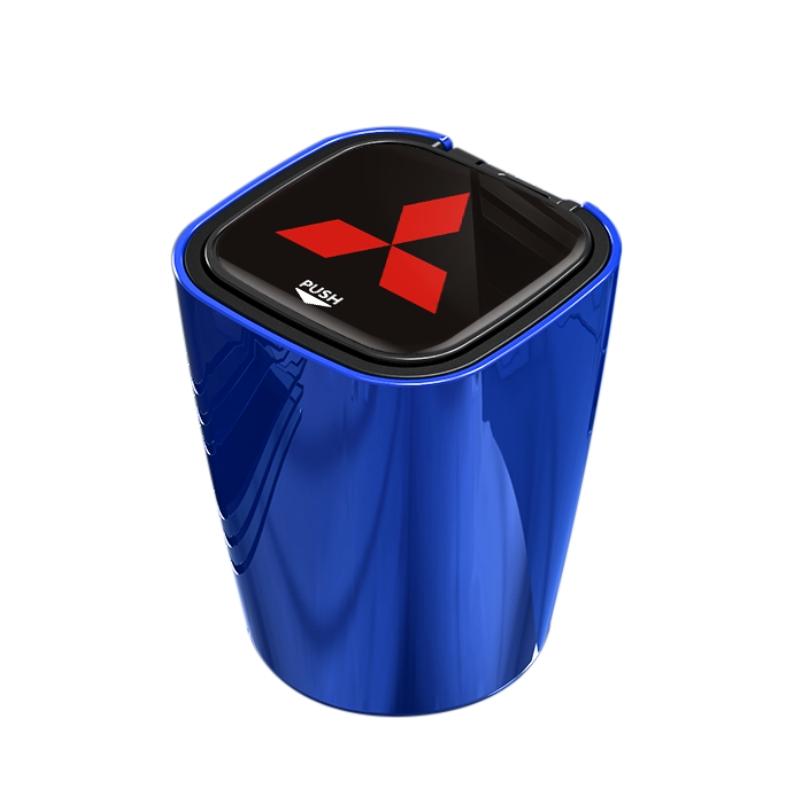 High-Grade Car Ashtray With Led Lights With Logo Creative Personality For Mitsubishi Asx Lancer Outlander Pajero Ralliart