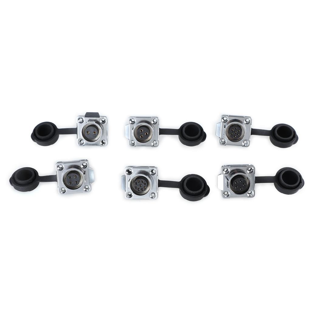 LP16 with LP13 Socket Fast Locking Aviation Connectors For Industrial LED Lights Multiple Functional Precise