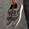 Scarpe Casual da Uomo Classiche Traspiranti Brogue Piatte Ammortizzazione Design Color Blocking Scarpe Eleganti Versatili Scarpe da Ginnastica Leggere