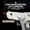 For Outdoor Game Csnoobs 2011 Continuous Shooting Toy Gun Shell Pistol Revolver Radish Gun Birthday Gift  Hangable Empty