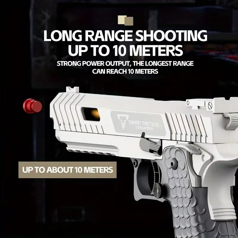 For Outdoor Game Csnoobs 2011 Continuous Shooting Toy Gun Shell Pistol Revolver Radish Gun Birthday Gift  Hangable Empty