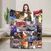 Zootopia Blanket  Flannel Funny Warm Throw Blankets for Coverlet  Winter