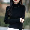 Women's Long Sleeve Slim Fit High Collar Sweater 