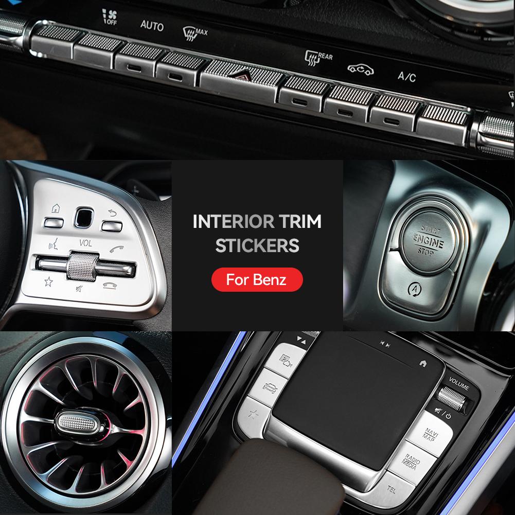 

Наклейка на кнопку автомобиля, украшение интерьера для Mercedes Benz GLB GLA AB CLA #469505 for Start Button