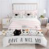 Astronaut Children Bedding Set for Kids Baby Child King Queen Quilt Cartoon Duvet Cover Set Pillowcase Bed Linens Bedclothes