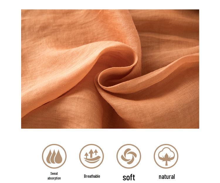 Damen Sommer Ramie V-Ausschnitt Besticktes Oberteil - Lockerer Schnitt, Uni-Farben