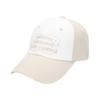BLACK SANDS Lettering Embroidered Two-Color Ball Cap (4 colors)