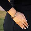In Stocks Vintage Fashion Cross Magnet Negative Magnetic Copper Bracelet for Men