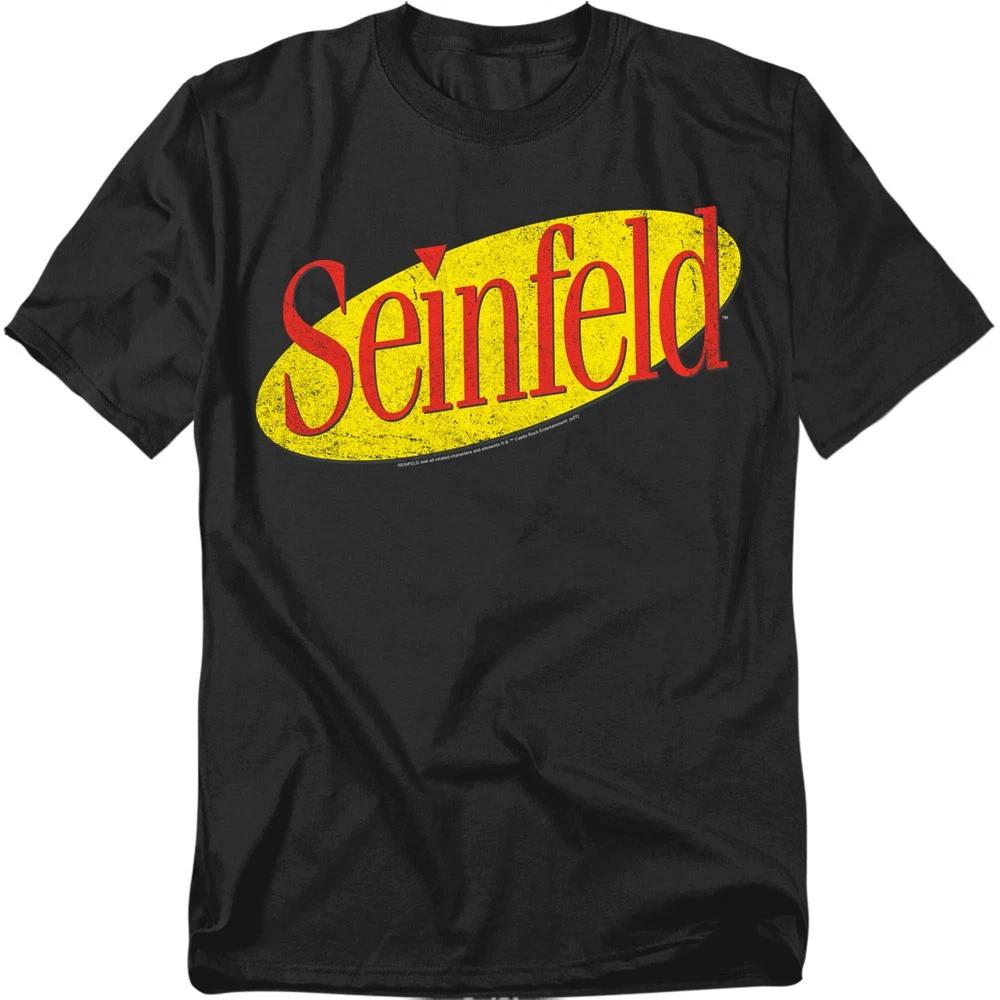 Seinfeld - Seinfeld Logo - Unisex Short Sleeve Children s T-shirt - Black 100