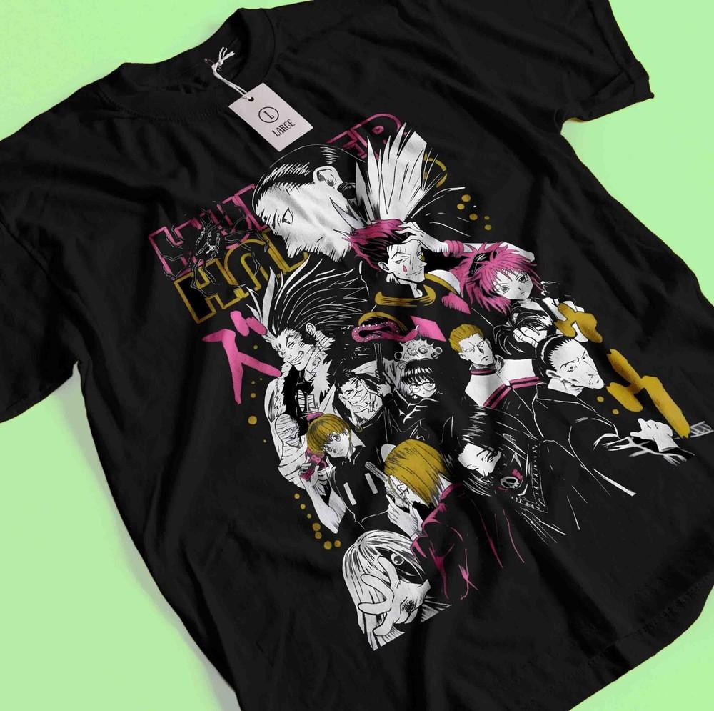 Chrollo Lucilfer T-Shirt Hunter X Hunter HXH Shirt Phantom Troupe Tee Ryodan