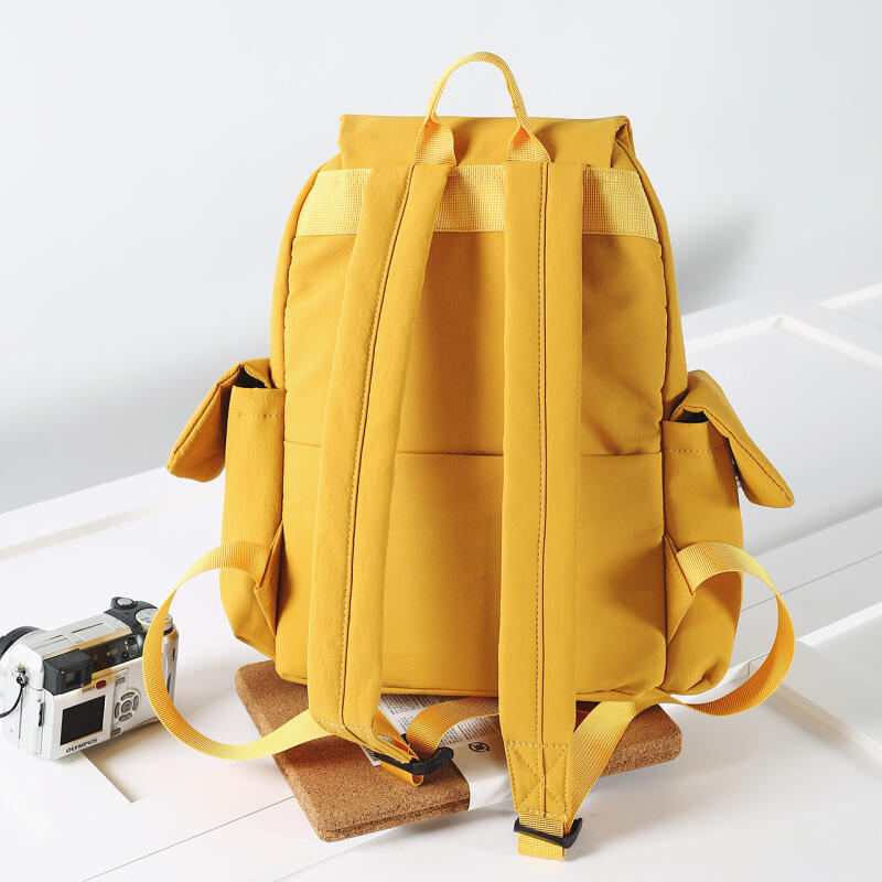 Women's Travel Outdoor Nylon Backpack Student Book Nylon Lightweight Small Backpack