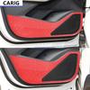 For CHANGAN CS75 PLUS 20-21 Door Anti-kick Sticker Modified Carbon Fiber Pattern Interior Car Film Accessories Modification