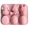 Exquisite Chocolate Mold Cute Cartoon Shape Environmental Friendly Baking