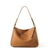 2025 Women's Genuine Leather Geometric Shoulder Bag - First Layer Cowhide Pillow & Messenger Bag