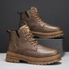 22 years old new Martin boots retro style high-top shoes casual leather shoes soft sole big head shoes
