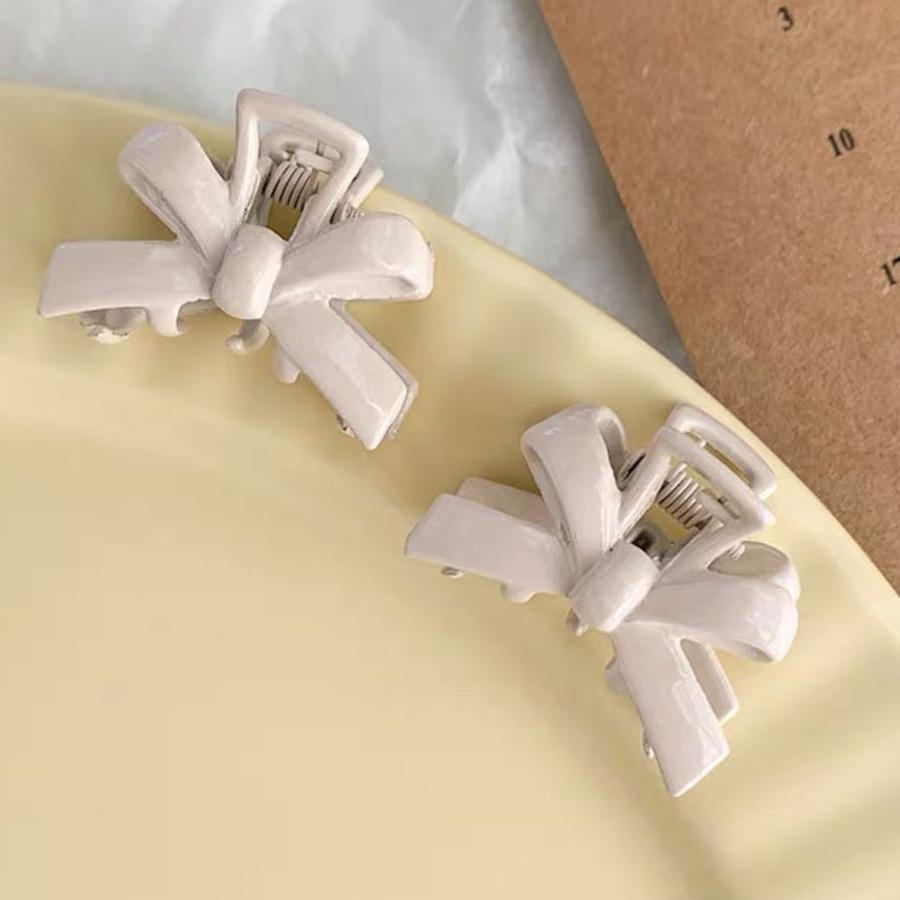 

2pc Lovely Small bow Hair Claw Clips for Women Girls Kids Children Hairpin Headband for Hair Washface Accessories Headwear