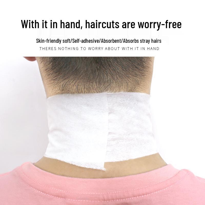 Disposable Barber Neck Cape Protector - Cotton Hair Salon Cape