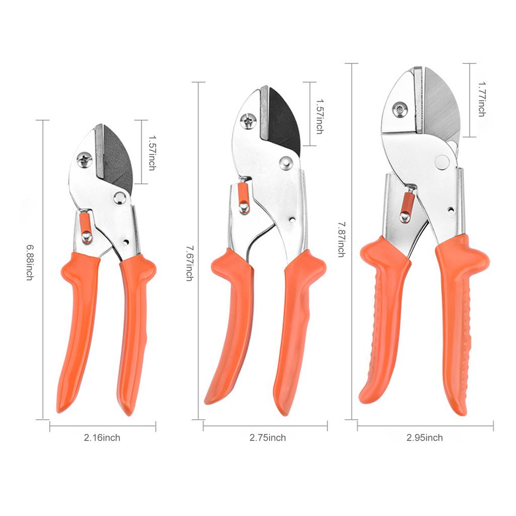 SK5 Steel Garden Pruning Secateurs Horticulture Fruit Tree Shears with Ergonomic Handles Gardening  Scissors Bonsai Cutters 1pc