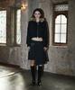 Bunteu Twice Locked Wrap Skirt (Black)