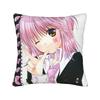 Anime Shugo Chara Square Pillow Case Hinamori Amu Cushion Cover Awesome Zippered Decorative Pillowcase for Living Room cm