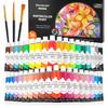 Shuttle Art Watercolor Paint 36 Transparent 12ml Perfect for Adult Coloring Art School and Set, Colors, Colors, Tubes. Books, Drawing, Supplies, Use,