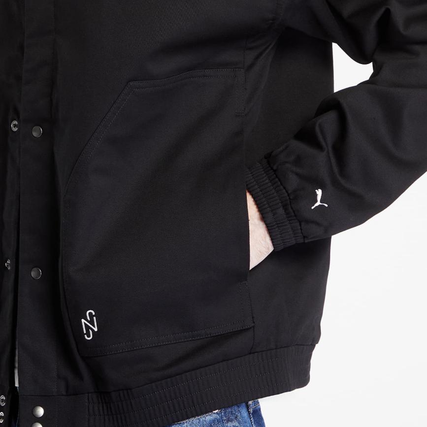 PUMA Jackets Men's Black Stand Collar Moderate Other 534506-01