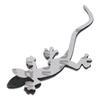 4pcs 10*3.8cm Gecko Car Stickers Zinc Alloy Auto Window Door Bumper Decoration  Universal Vehicle